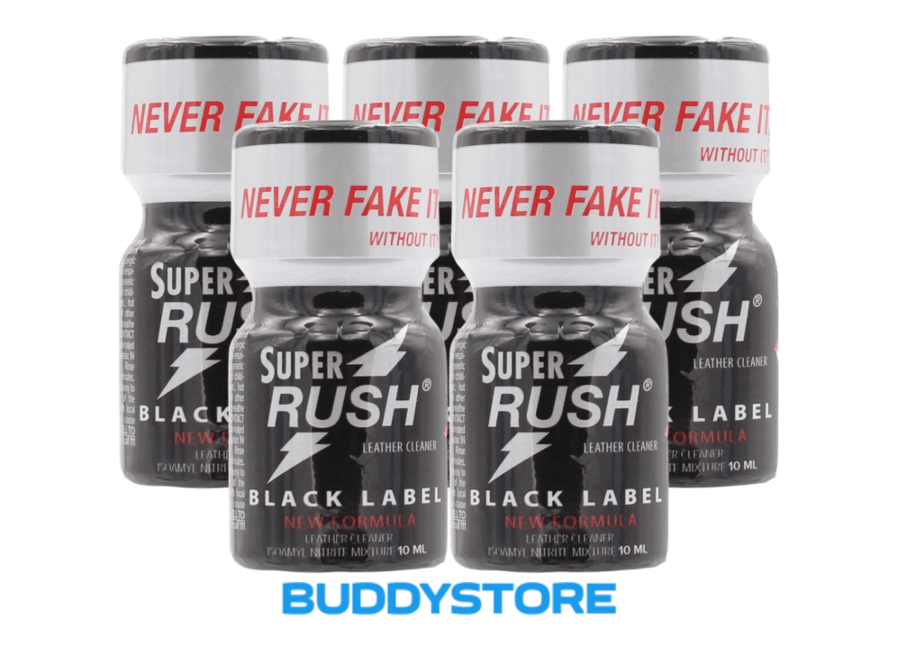 3/5er Pack: SUPER RUSH - Black Label 10ml