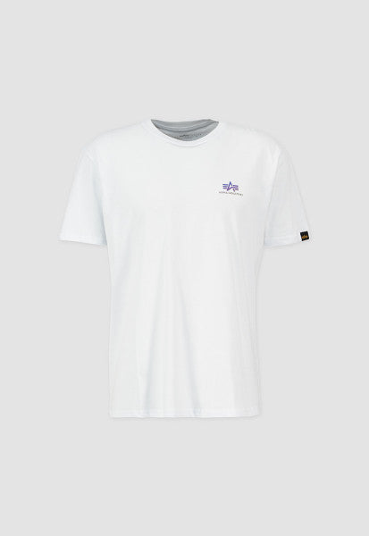 Alpha Industries Herren T-Shirt Basic L Rainbow, Weiß