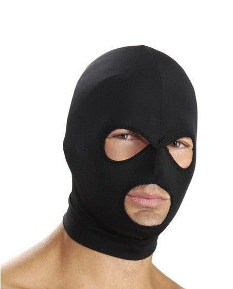 Subversion mask made of spandex, black