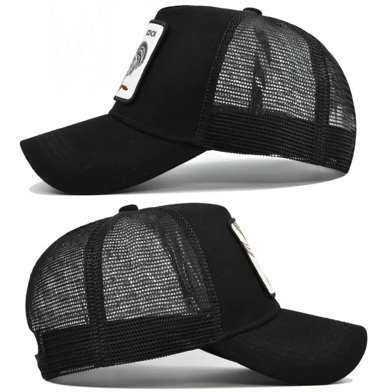 "The Cock" trucker cap, black 