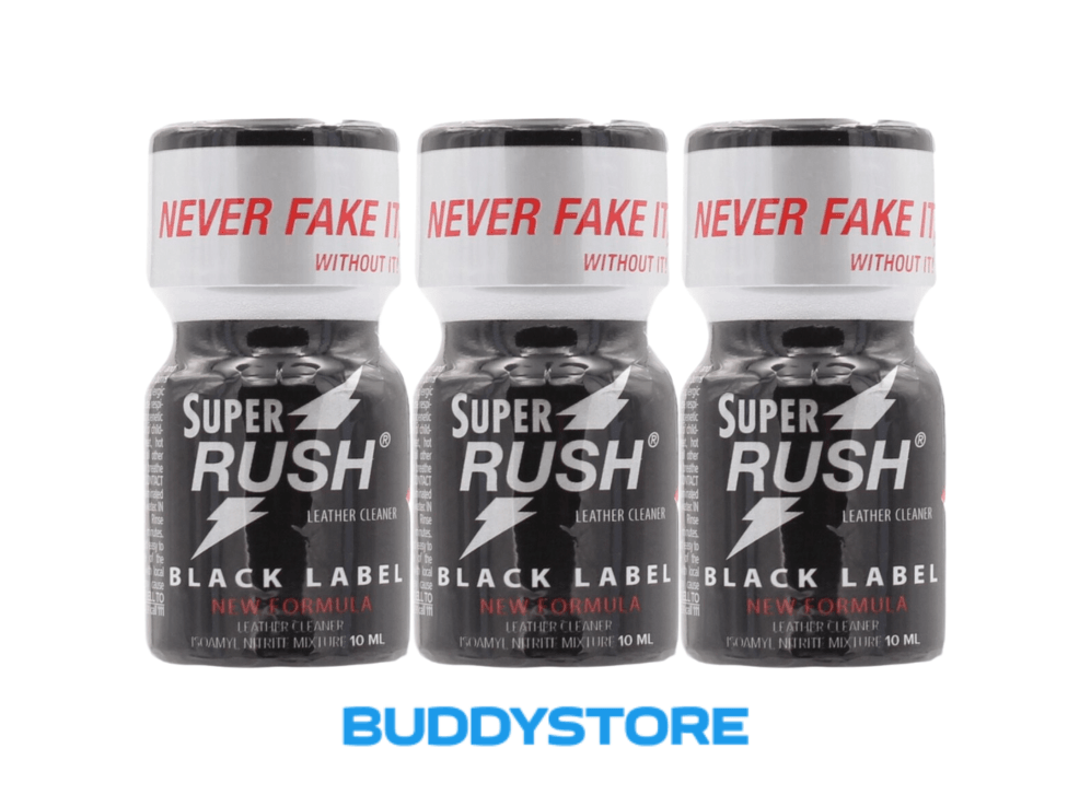 3/5er Pack: SUPER RUSH - Black Label 10ml