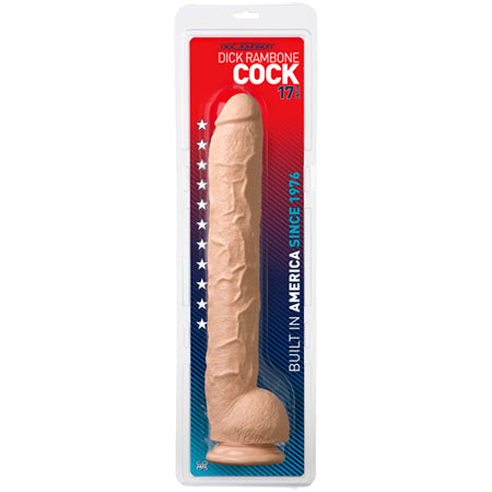 42cm Riesendildo „Dick Rambone Cock“, mit Saugfuß