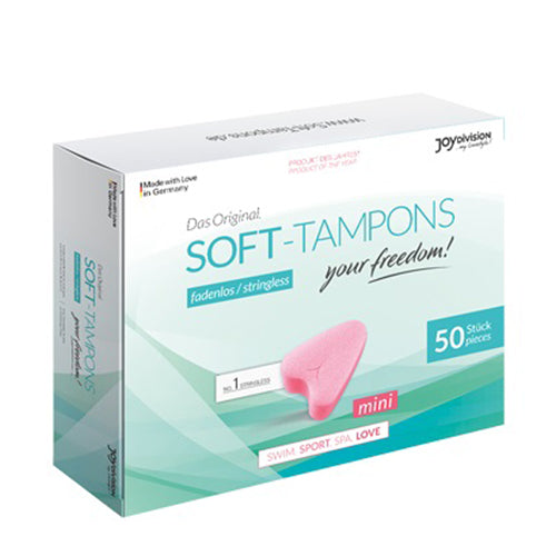 Soft tampons mini - 50 pieces