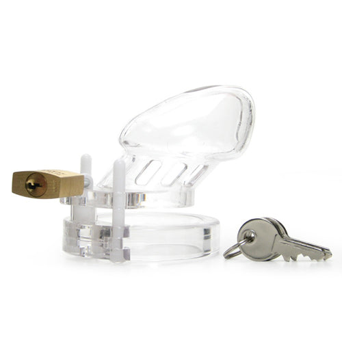 CB-6000S Chastity Cage - Transparent - 37mm