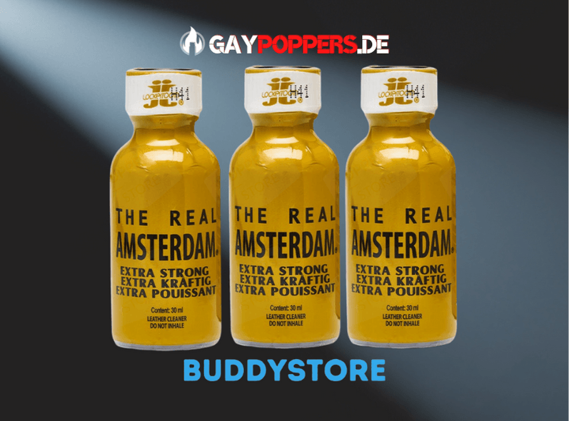 3/5er Pack: THE REAL AMSTERDAM - Extra Strong 30ml