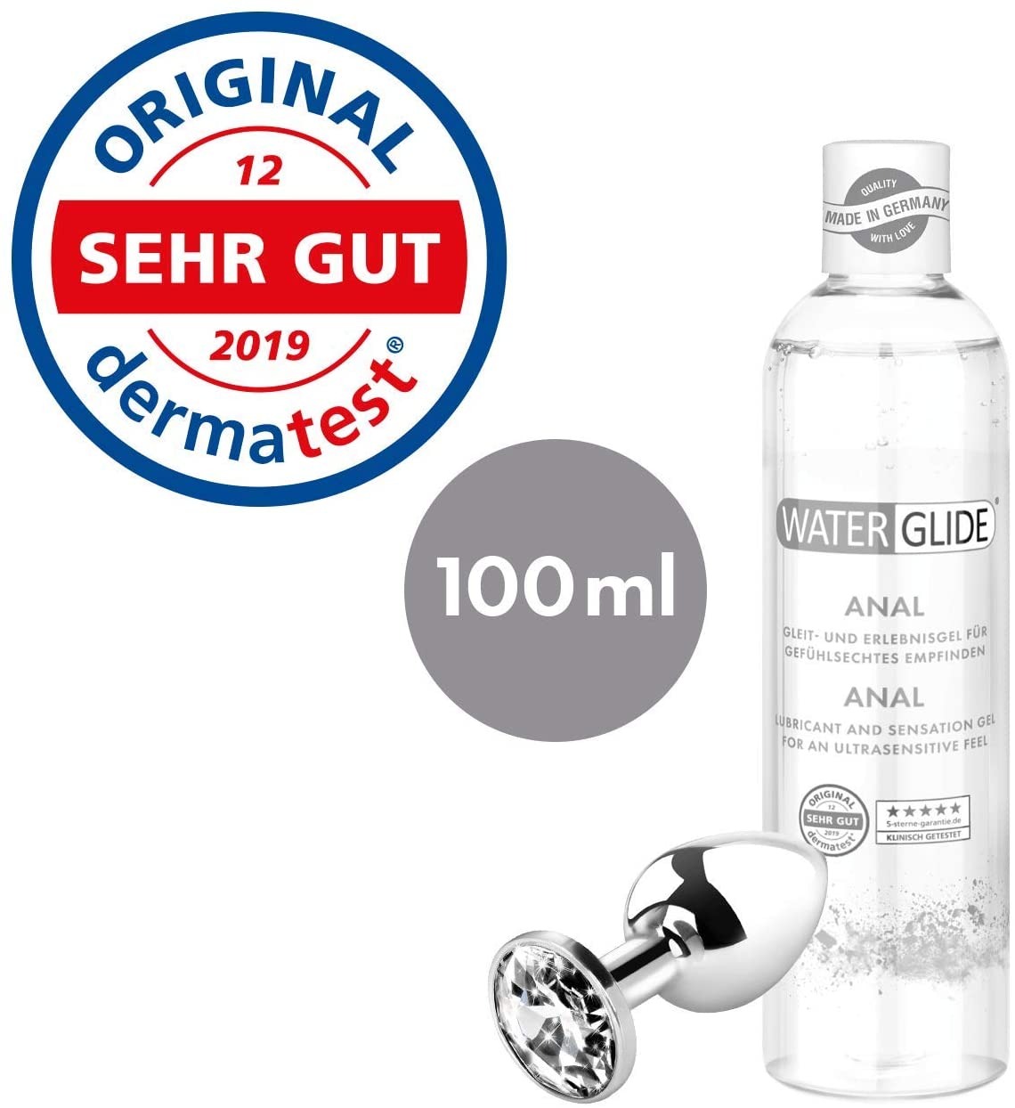 WATERGLIDE GLEITGEL, 'Anal extra langanhaltend' WATERGLIDE GLEITGEL, 'Anal extra langanhaltend'