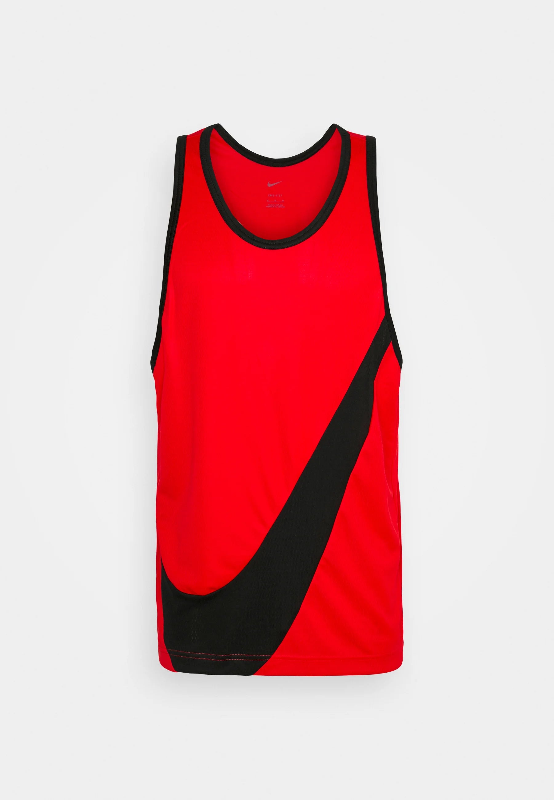 Haut Nike Performance, rouge/noir, taille : L
