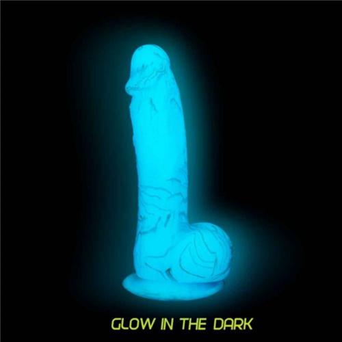Addiction - Luke Glow-in-the-Dark Dildo - 18 cm