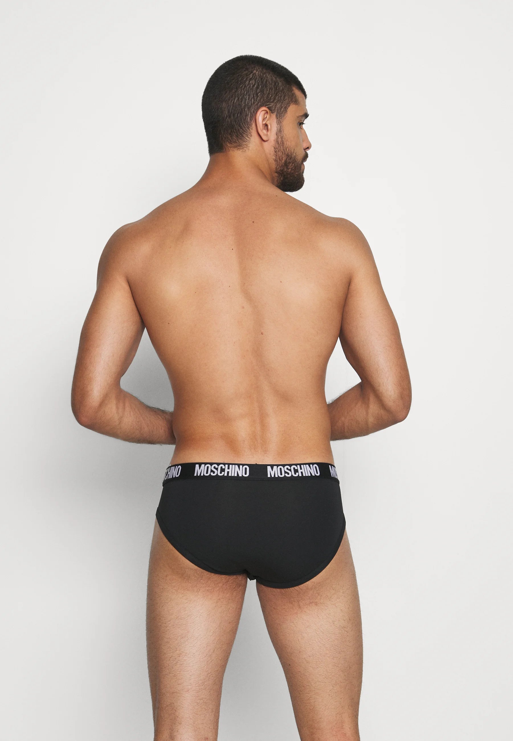 Moschino Underwear SUPIMA 2 Pack - Briefs Black