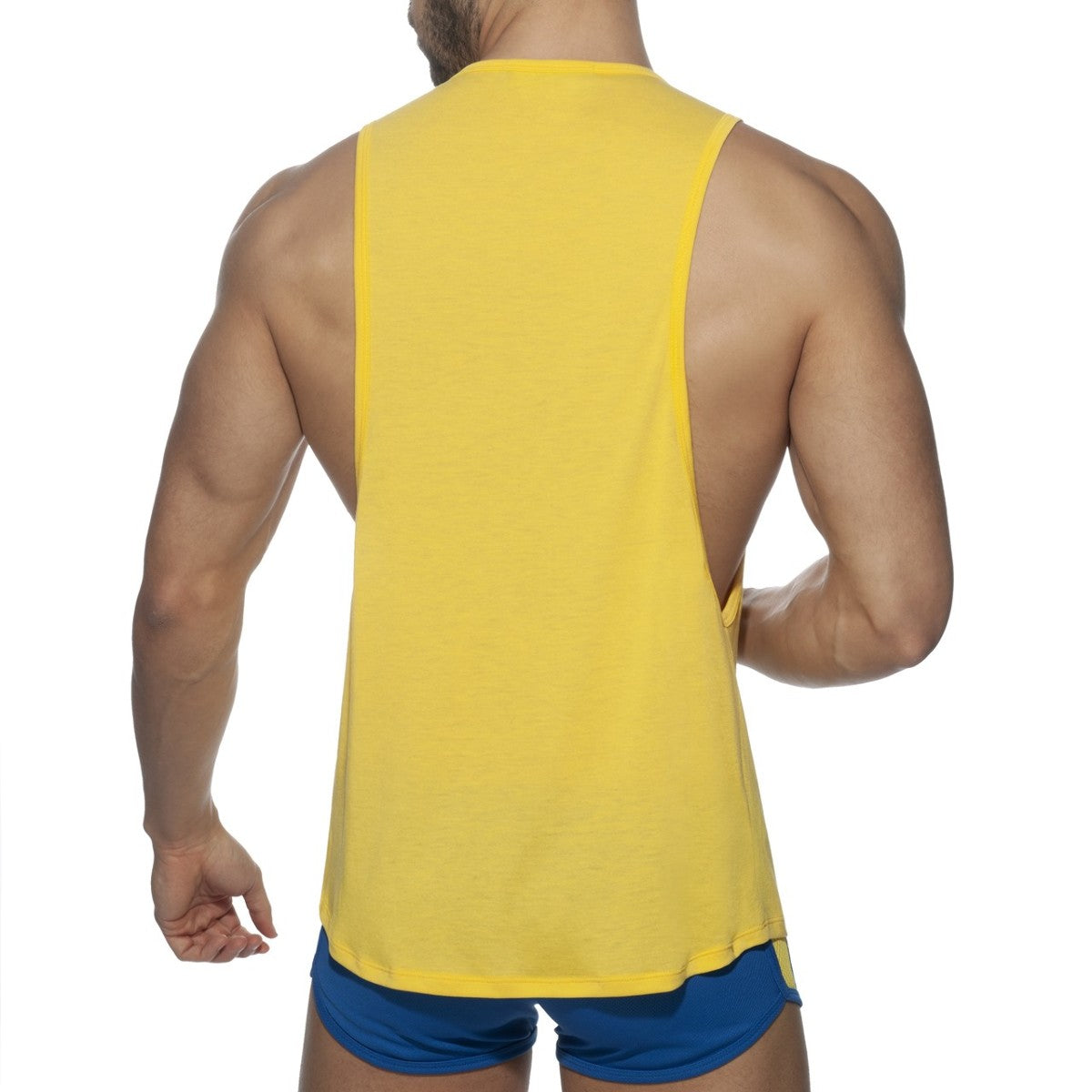 ADDICTED Contrast Tank Top, Yellow