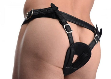Ass holster anal plug harness
