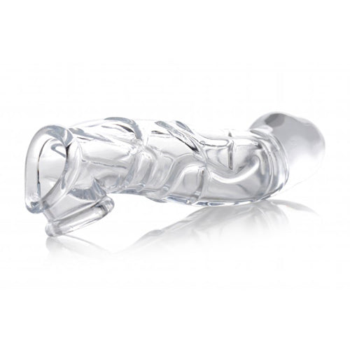 Clear Extender curved penis sheath
