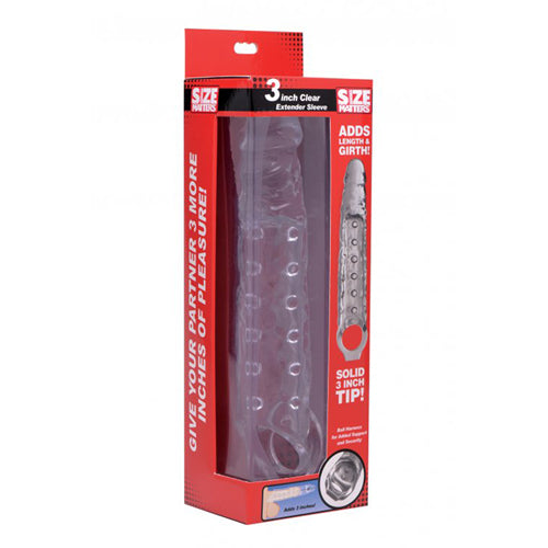 Vergrerung Penishlle mit Noppen - Transparent Vergrerung Penishlle mit Noppen - Transparent