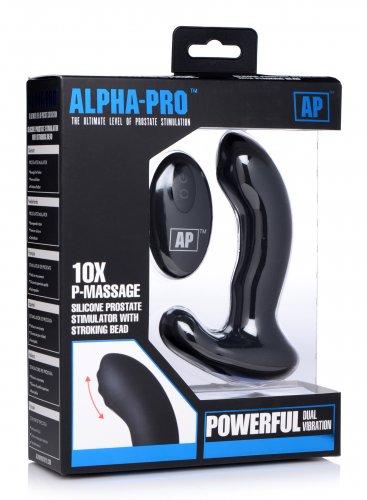 P-Massage Prostata-Vibrator mit beweglicher Perle P-Massage Prostata-Vibrator mit beweglicher Perle