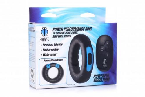 Vibrating cock ring with remote control