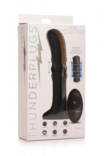 Thunderplugs - anal vibrator with a movable shaft