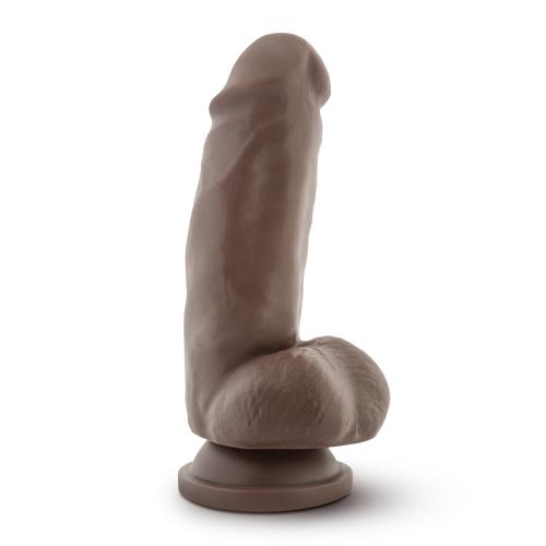 Dr. Skin - Mr. Smith Dildo Suction Cup 7" - Chocolate Brown