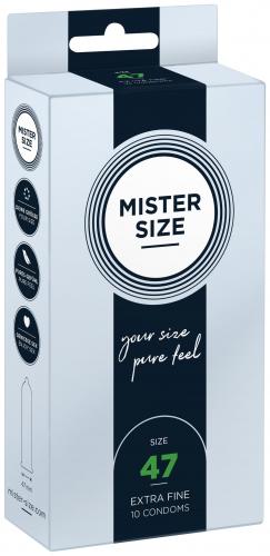 MISTER.SIZE 47 mm condoms 10 pieces