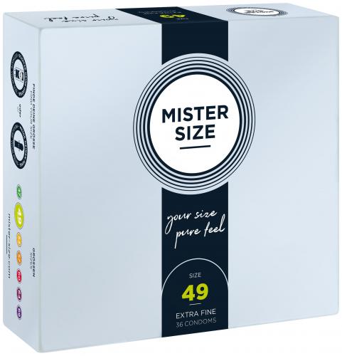 MISTER.SIZE 49 mm condoms 36 pieces