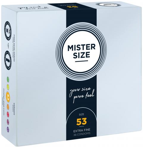 MISTER.SIZE 53 mm Kondome 36 Stück