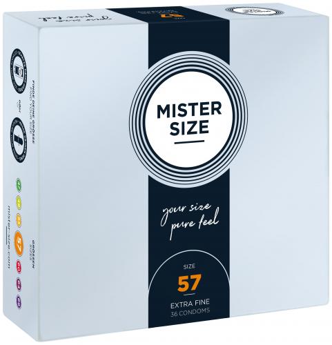 MISTER.SIZE 57 mm condoms 36 pieces