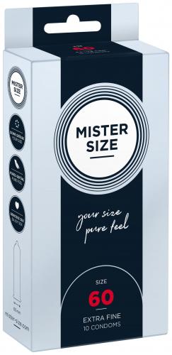 MISTER.SIZE 60 mm condoms 10 pieces