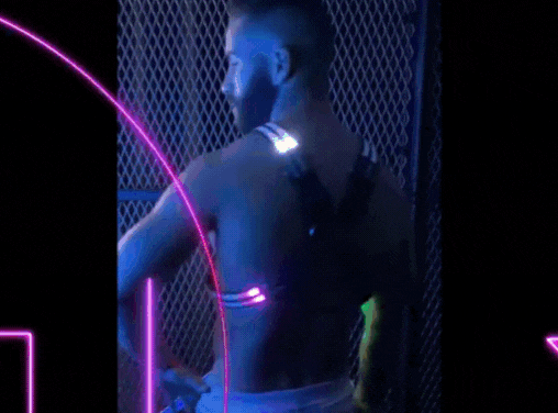 Breedwell Rave Cross Harness LED