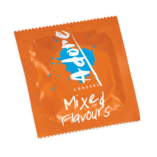 Adore flavored condoms - 12 condoms