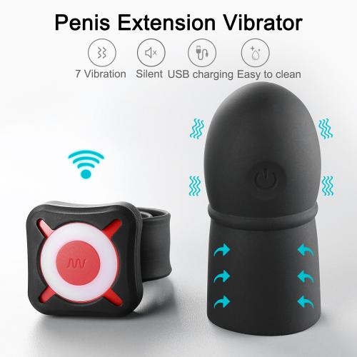 OTOUCH - Super Striker penis extension with vibration - black