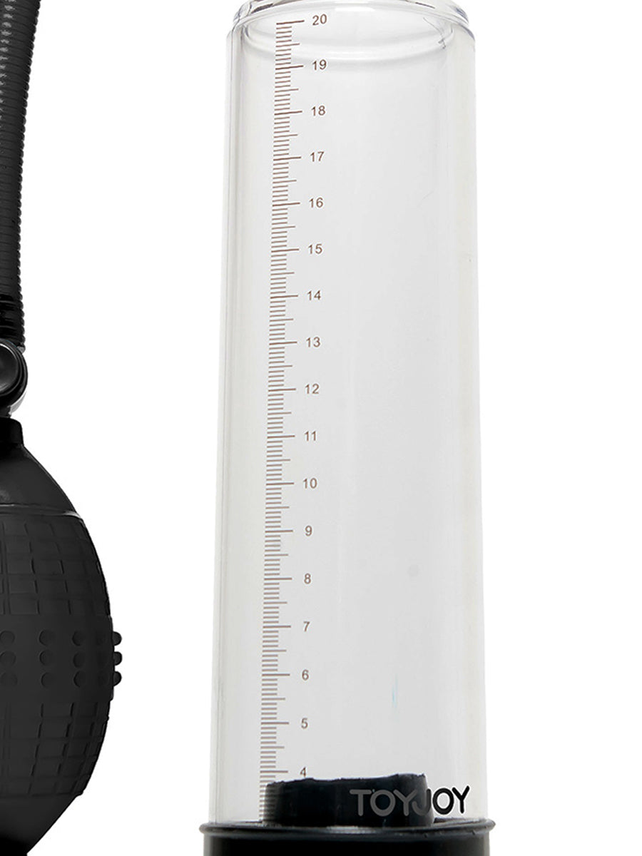 Penispumpe - BLACK & CLEAR POWERPUMP, 24cm